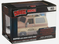 Stranger Things - Hopper with Sheriff Deputy Truck Vinyl Dorbz Ridez #40