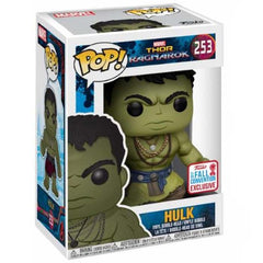 Funko Pop Thor Ragnarok Hulk 2017 Fall Convention 253 boxed figure