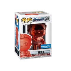 Funko Pop! Avengers Endgame: Hulk (Walmart Exclusive) #499 (Chrome red)