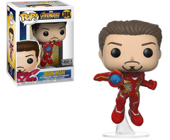 Pop! Marvel Avengers Infinity War Vinyl Bobble-Head Iron Man (Unmasked) #304 FYE Exclusive