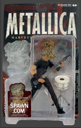 Metallica Harvester Of Sorrow McFarlane Toys Jason Newsted, NEW 2001