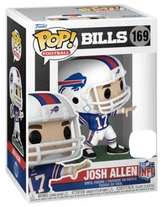 Funko POP! NFL Bills Josh Allen (AWAY) #169 (Does not have the silver sticker)