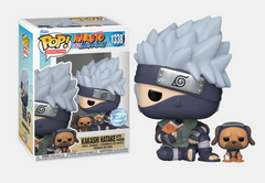 FUNKO POP! ANIME NARUTO SHIPPUDEN KAKASHI WITH PAKKUN #1338