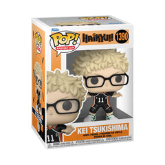 Funko Pop! Haikyu!!: Kei Tsukishima #1390 (some box damage)