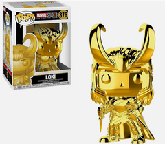 Pop! Marvel Studios 10 Loki Chrome #376 Vinyl Figure by Funko