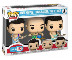 Funko Pop! Mark Hoppus / Travis Barker / Tom DeLonge (3-Pack) – Blink-182 (Pop! Rocks)