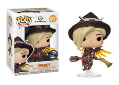 Funko Pop! Games Overwatch Mercy (Witch) #411 Exclusive Vinyl Figure