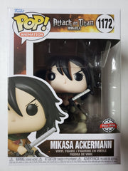 Funko Pop! Attack on Titan: Mikasa Ackermann (Special Edition) #1172