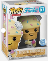 Funko Pop! Vinyl: Fantastik Plastik - Mr. Sprinkles (Vanilla) - Funko (Exclusive) #57