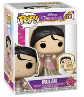 Funko Pop! Disney Princess: Mulan (Gold) with Pin Exclusive Multicolor Vinyl Figure #323