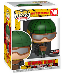 Funko Pop! Rides: One Punch Man Mumen Rider (with Bike) Exclusive Vinyl Figure #748