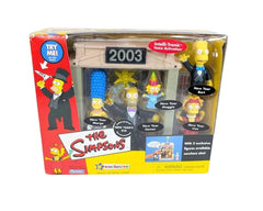 Playmates: The Simpsons - Interactive Environment New Year's Eve (Toys R Us Exclusive)