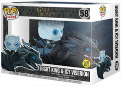 Funko Pop! Rides: Game of Thrones Night King & Icy Viserion 58 Glows in the Dark (VAULTED)