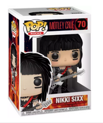 Funko Pop! Rocks – Nikki Sixx (Mötley Crüe) #70