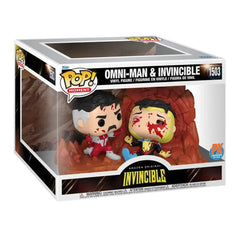 Funko Pop! Omni-Man & Invincible (PX Exclusive) #1503 (small rip)