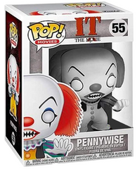 Funko Pop! Movies: IT The Movie - Pennywise (Black & White Special Edition) #55