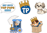 Youtooz - Top Pops Pin Set Collector's Edition