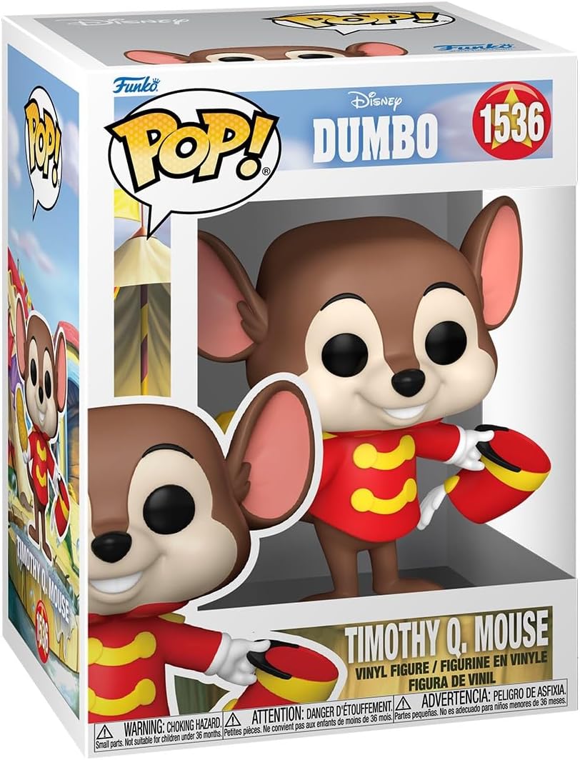 Funko Pop! Dumbo: Timothy Q. Mouse #1536 with retail box