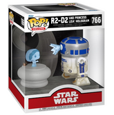Funko Pop! Deluxe: Star Wars: R2-D2 and Princess Leia Hologram