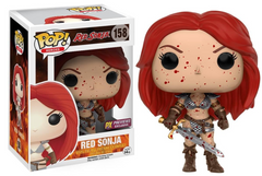 FUNKO POP DC Heroes RED SONJA #158 BLOODY Variant PX EXCLUSIVE VAULTED