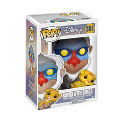 Funko Pop! The Lion King: Rafiki with Simba #301