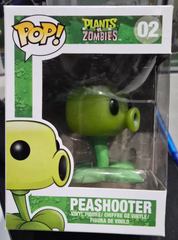 Funko Pop! Plants vs. Zombies: Peashooter #02 (light shelf wear)