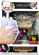 Funko Pop! Jujutsu Kaisen: Satoru Gojo Unmasked with Hollow Purple #1137 (little shelf wear)