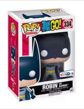 Funko POP Teen Titans Go Robin as Batman 334 Toys R Us Exclusive