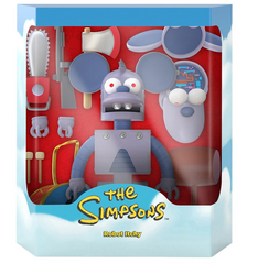 Super7 The Simpsons Ultimates: Robot Itchy 7-Inch Action Figure