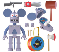 Super7 The Simpsons Ultimates: Robot Itchy 7-Inch Action Figure