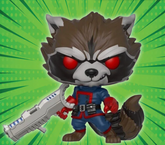 Funko POP! Marvel Rocket Raccoon (Classic) #396, PX Previews Limited Edition