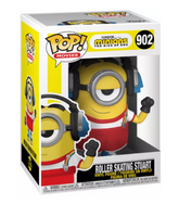Roller Skating Stuart Funko Pop! #902 Minions (Slightly Damaged Box) (Pop is mint)