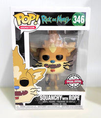 Funko Pop! Rick and Morty: Squanchy with rope (Special Edition) #346