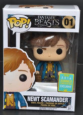 Funko Pop! Fantastic Beasts: Newt Scamander (2016 Summer Convention) #01 (Box Damage)