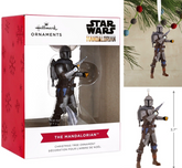 Hallmark Ornaments: The Mandalorian (Shelf wear)