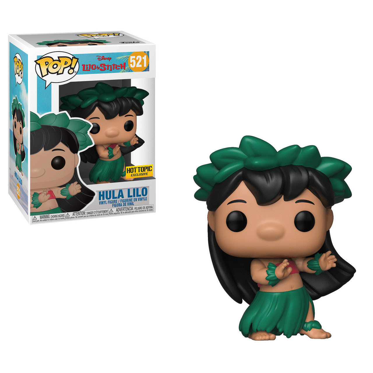 Funko Pop! Lilo & Stitch: Hula Lilo (Hot Topic Exclusive) #521