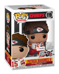 Funko Pop! NFL Kansas City Chiefs: Patrick Mahomes II (Fanatics Exclusive) #119