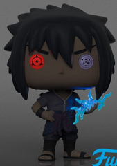 Funko POP #1023 Naruto Shippuden Sasuke Rinnegan Exclusive Glow Chase