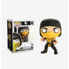 Funko Pop! Mortal Kombat X: Scorpion #250 (some box damage)