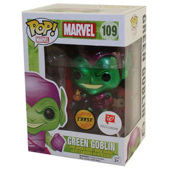 Funko Pop! Marvel: Green Goblin (Metallic Chase, Walgreens Exclusive) #109