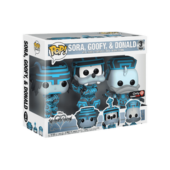 Funko Pop! Sora, Goofy, & Donald (GameStop Exclusive) 3-Pack