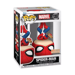 Funko Pop Marvel Spider-Man with Hotdog BoxLunch Exclusive 1357 boxed
