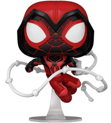 Spider-Man Miles Morales Crimson Cowl Suit Pop # 770 Marvel Gamerverse Vinyl Figure