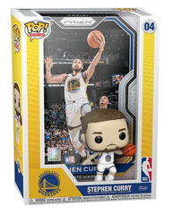 Funko Pop! Sports: NBA - Stephen Curry (Trading Card Panini Prizm Cover) #04