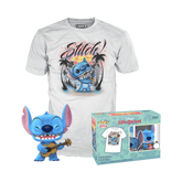 Funko Tees Size 2XL - Stitch (Flocked) #1044