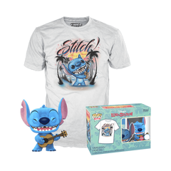 Funko Tees Size 2XL - Stitch (Flocked) #1044