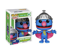 Funko Pop! Super Grover #01 (Light Box Damage)
