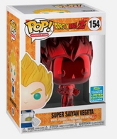 Super Saiyan Vegeta Red Chrome 2019 Exclusive POP! Animation #154