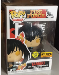 Funko Pop Tamaki Glow in the Dark GITD Vinyl Figure #983 Fire Force