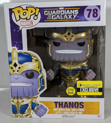 FUNKO Pop Marvel Guardians of the Galaxy THANOS 78 GITD Entertainment Earth Excl